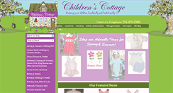 Desktop Screenshot of childrenscottage.net